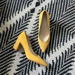 Yellow Marc Fisher Caitlin Pumps